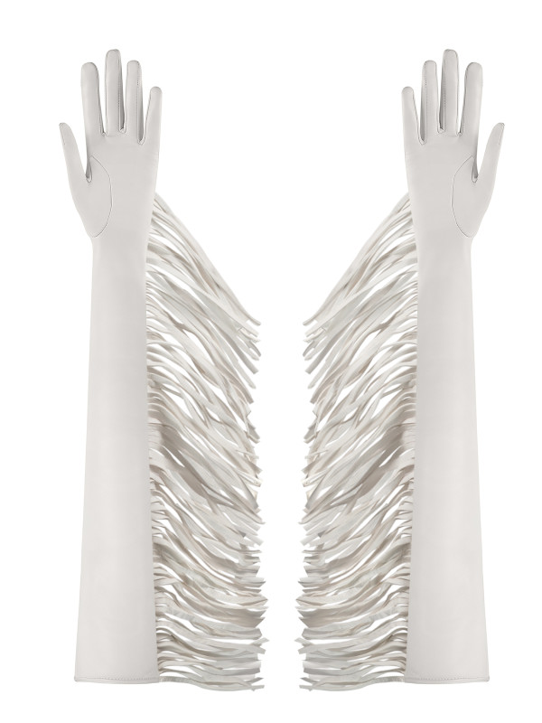 LONG FRINGED GLOVES LONG FRINGED GLOVES