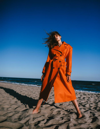 TRENCH OVERSIZED