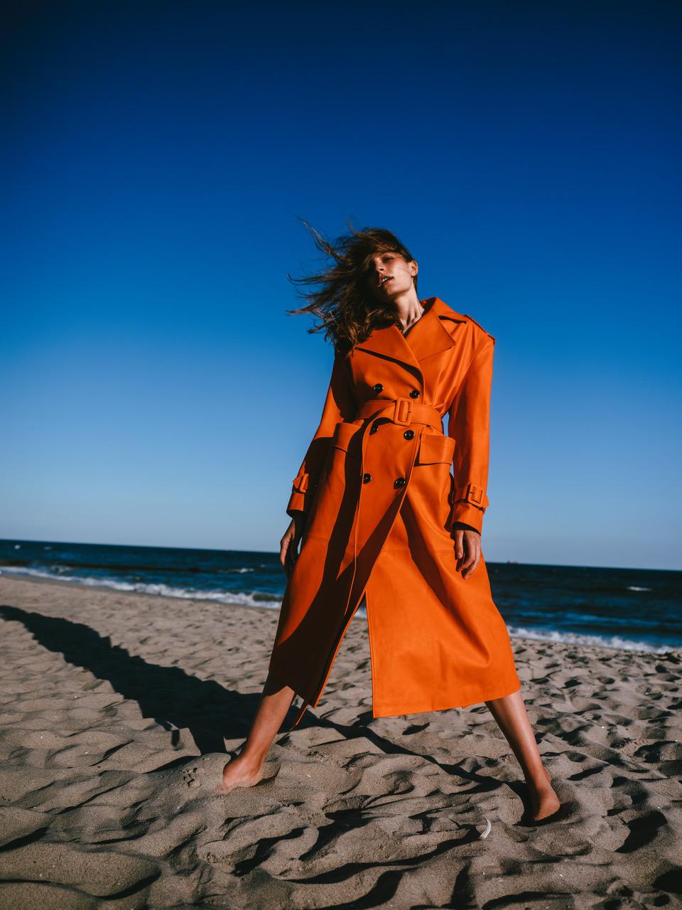TRENCH OVERSIZED