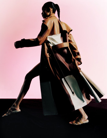 TRENCH OVERSIZED