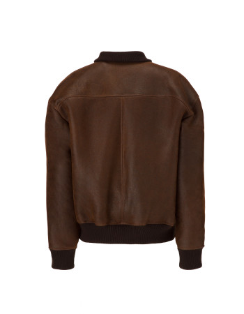 MINA SHEARLING BOMBER