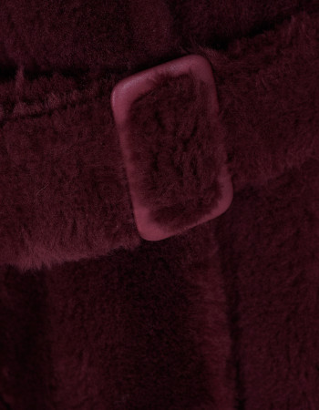 CARA SHEARLING COAT