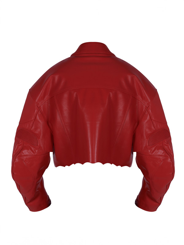 CROP MOTO JACKET