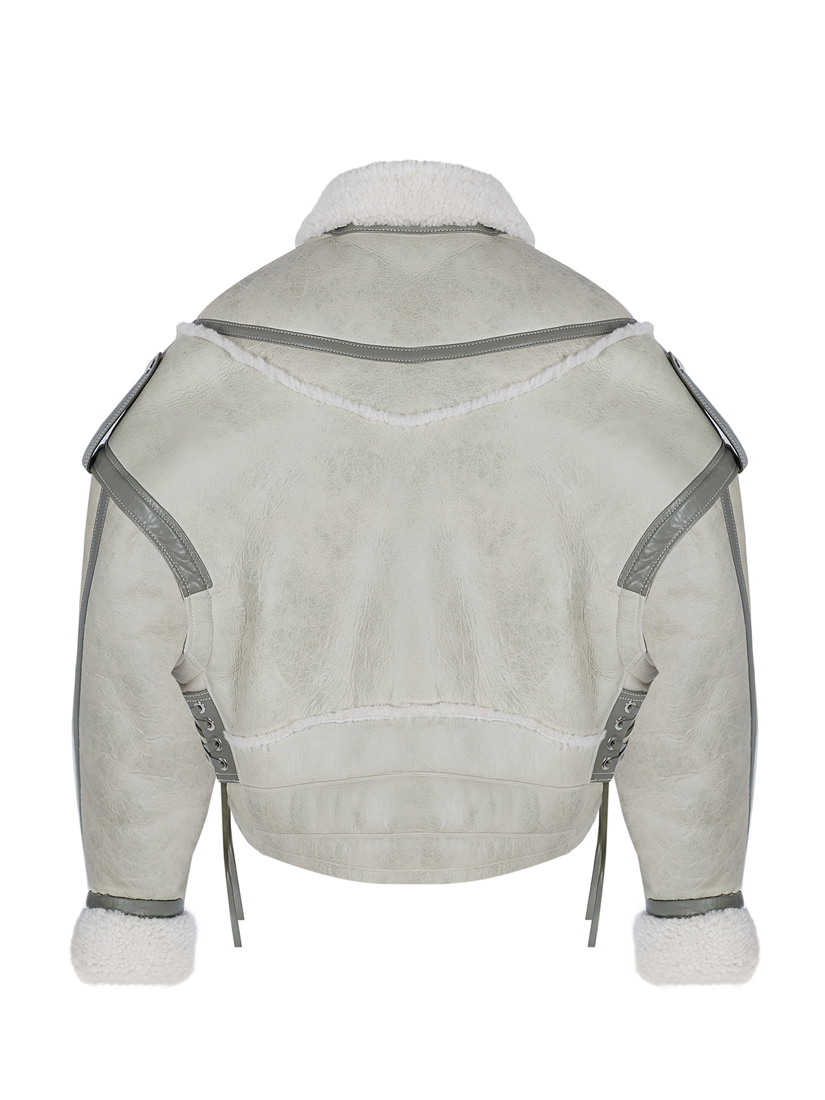 VINTAGE OVERSIZED JACKET IN SHEARLING VINTAGE OVERSIZED JACKET IN SHEARLING