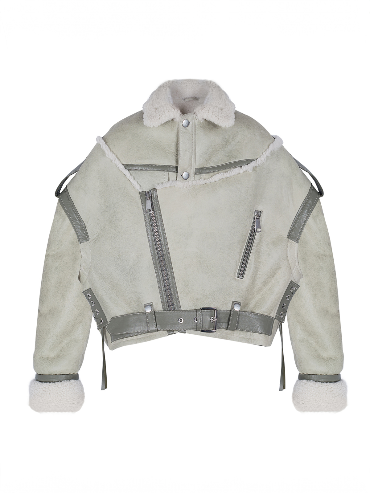 VINTAGE OVERSIZED JACKET IN SHEARLING VINTAGE OVERSIZED JACKET IN SHEARLING