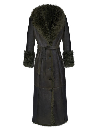 MAIRA SHEARLING COAT