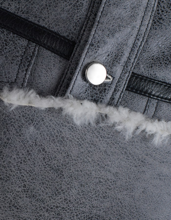 VINTAGE OVERSIZED JACKET IN SHEARLING VINTAGE OVERSIZED JACKET IN SHEARLING