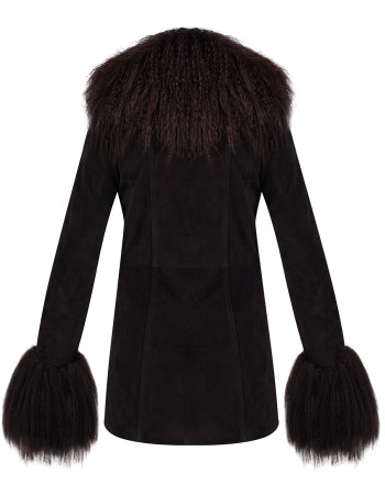 HELENE SHEARLING BLAZER