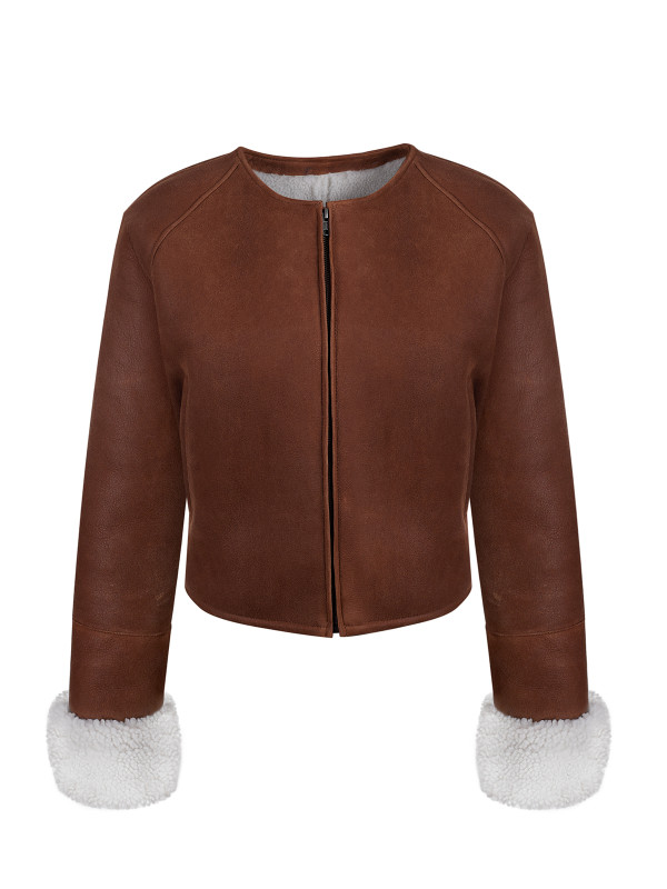 LORNA SHEARLING JACKET