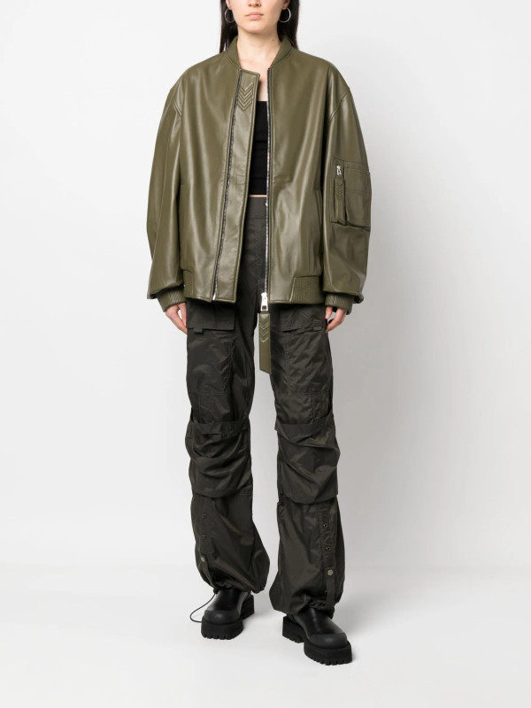 Savona leather bomber jacket Savona leather bomber jacket