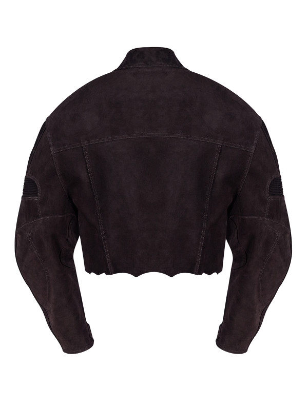 CROP MOTO JACKET