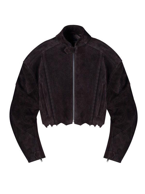 CROP MOTO JACKET
