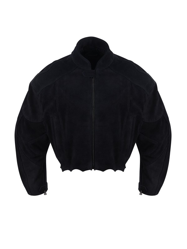 CROP MOTO JACKET