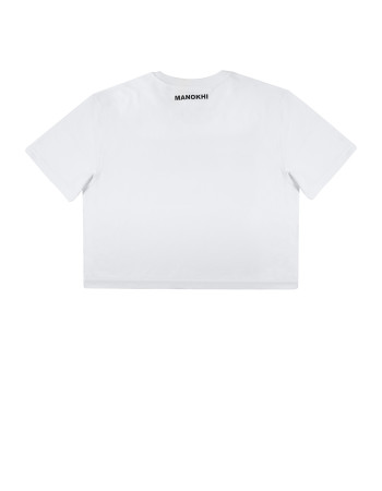 TIK-TOK CROP  T SHIRT