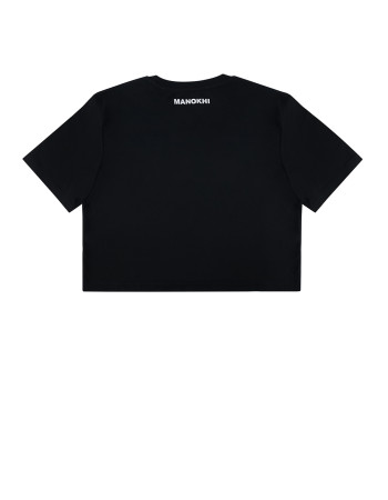 TIK-TOK CROP  T SHIRT
