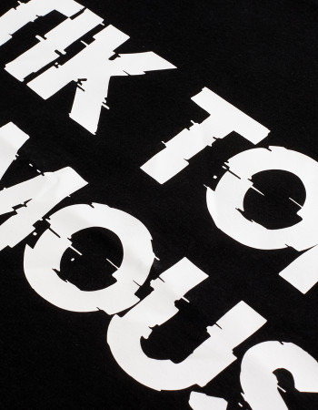 TIK-TOK CROP  T SHIRT