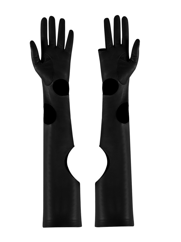 LONG GLOVES WITH HOLES