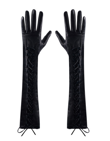 LONG GLOVES WITH LACES