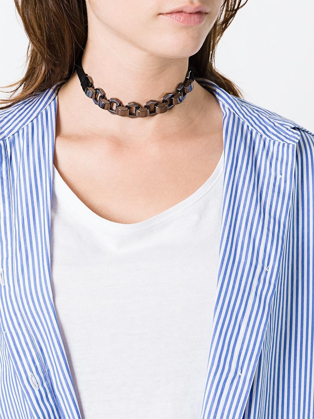 FAB CHOKER 2 (COLLARS & CHOKERS) by www.manokhi.com FAB CHOKER 2 (COLLARS & CHOKERS) by www.manokhi.com
