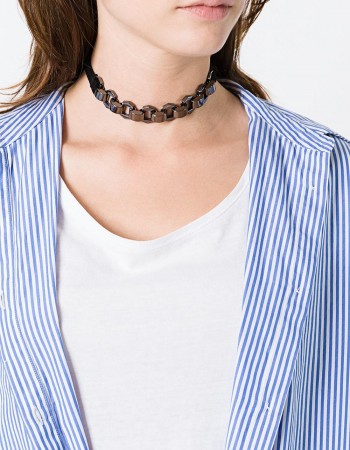 FAB CHOKER 2 (COLLARS & CHOKERS) by www.manokhi.com FAB CHOKER 2 (COLLARS & CHOKERS) by www.manokhi.com