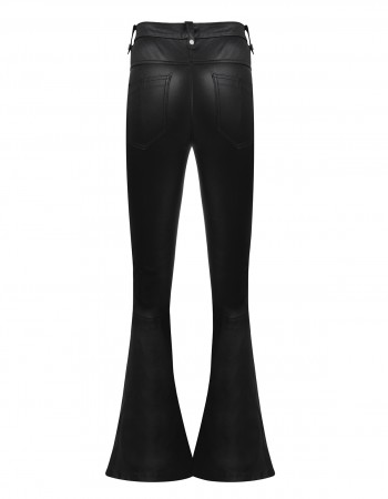 LACE UP FLARED LEGGINGS  