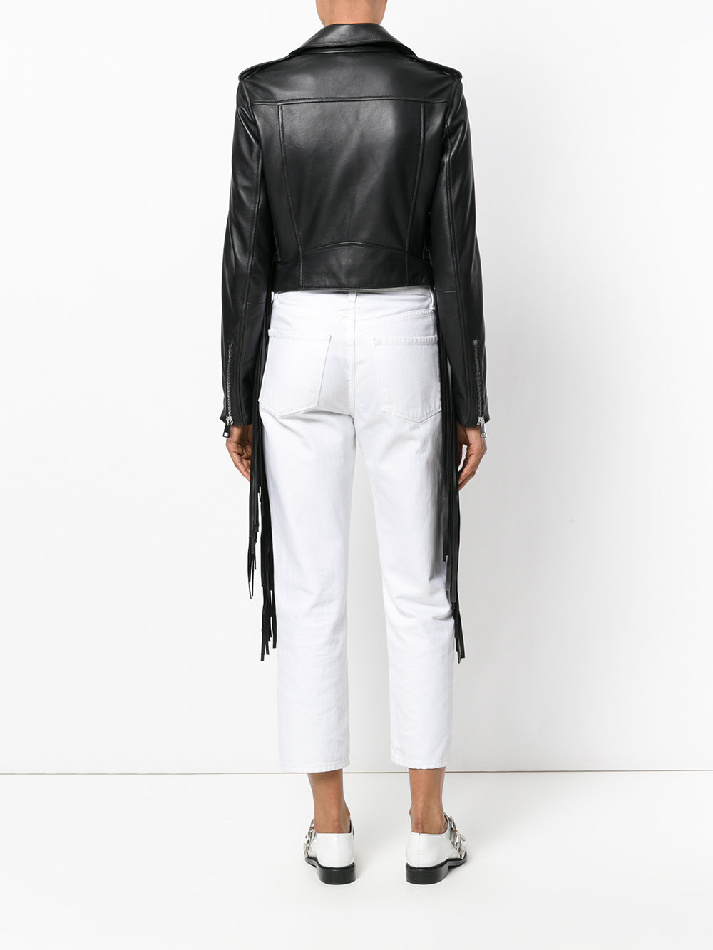 FRINGE CROPPED MOTO FRINGE CROPPED MOTO