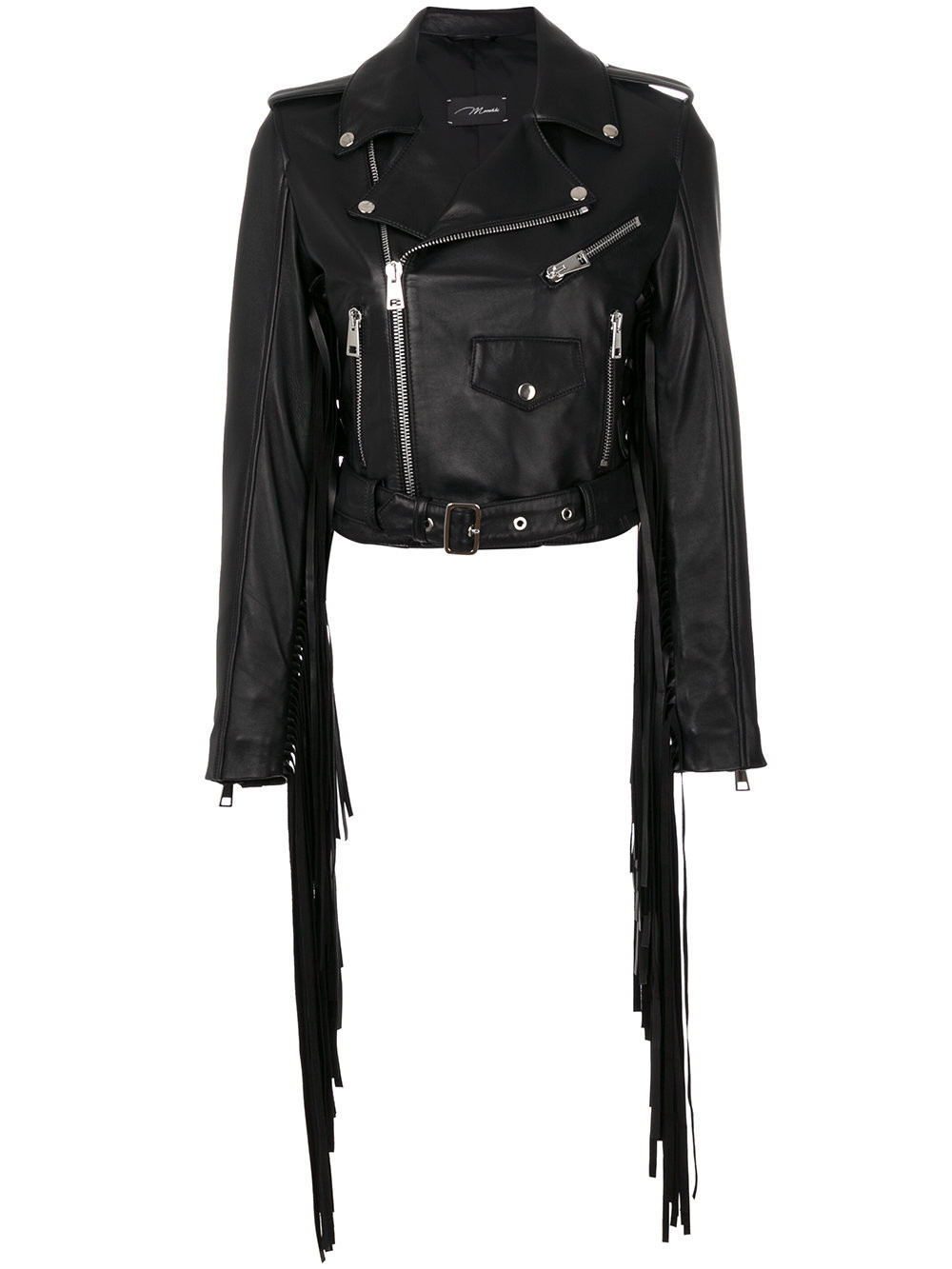 FRINGE CROPPED MOTO FRINGE CROPPED MOTO