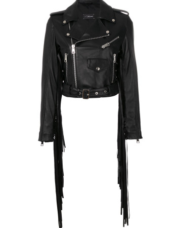 FRINGE CROPPED MOTO FRINGE CROPPED MOTO