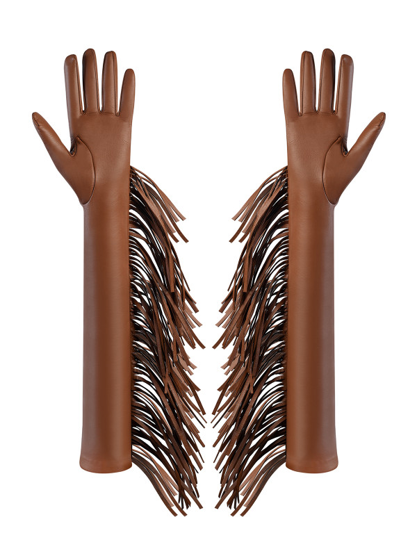 LONG FRINGED GLOVES LONG FRINGED GLOVES