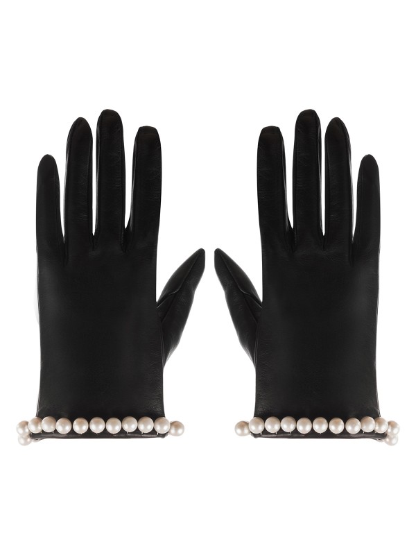 SHORT PEARL GLOVES