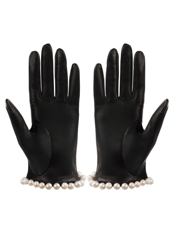 SHORT PEARL GLOVES