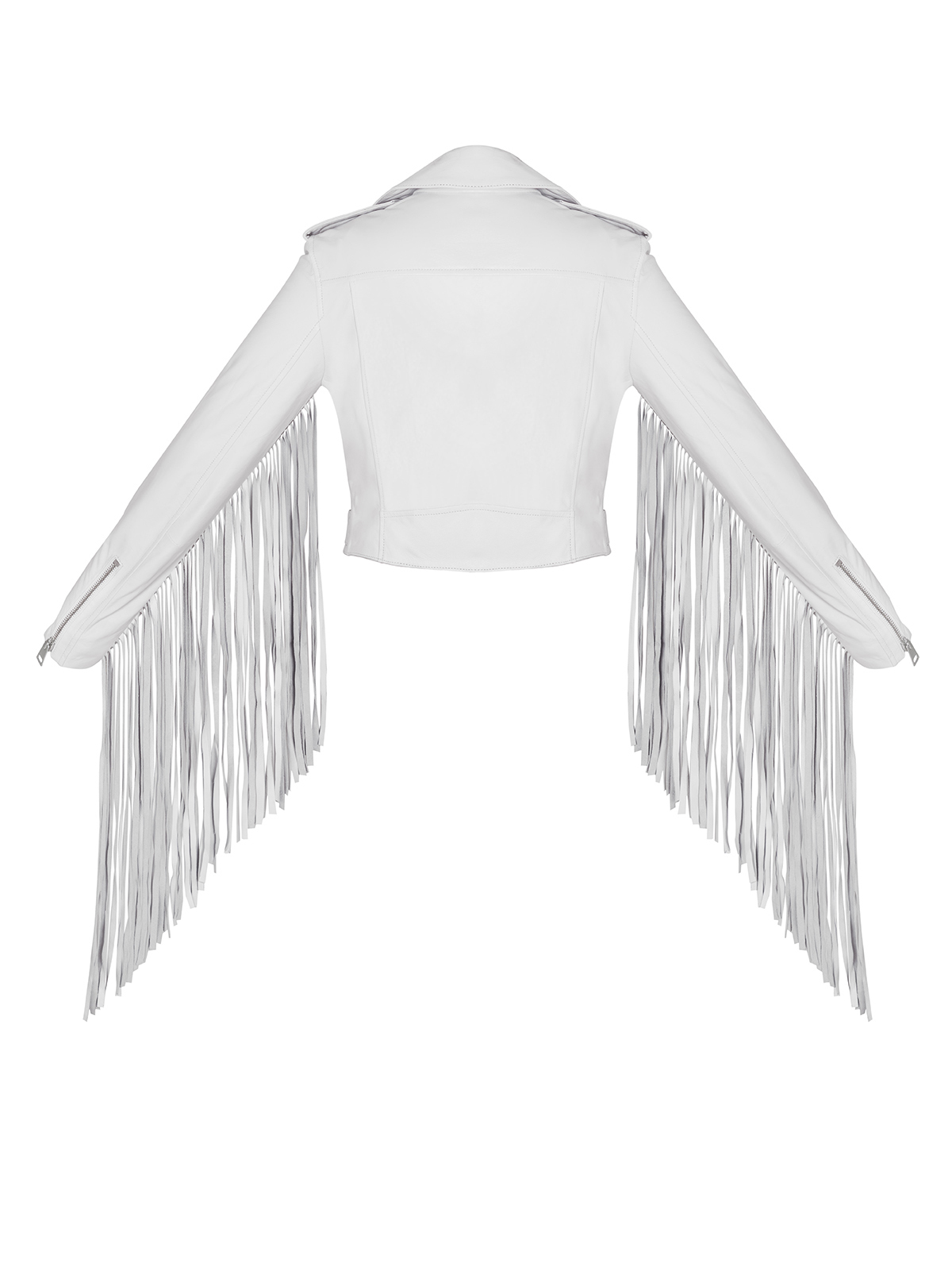 FRINGE CROPPED MOTO