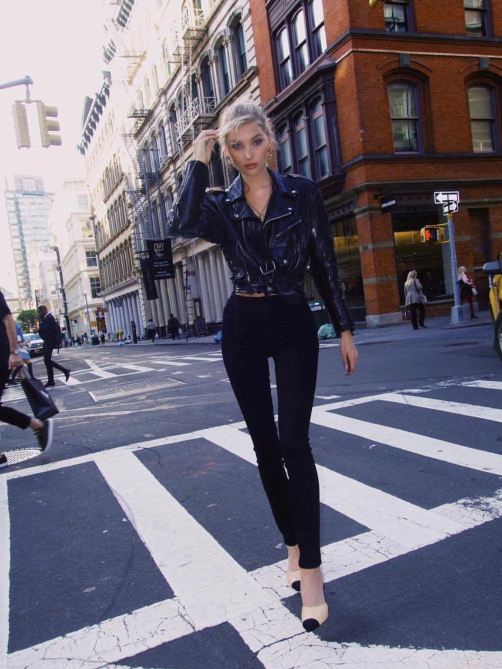 CROPPED BIKER JACKET CROPPED BIKER JACKET