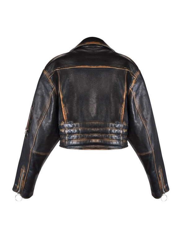 CROPPED OVERSIZED BOMBER CROPPED OVERSIZED BOMBER
